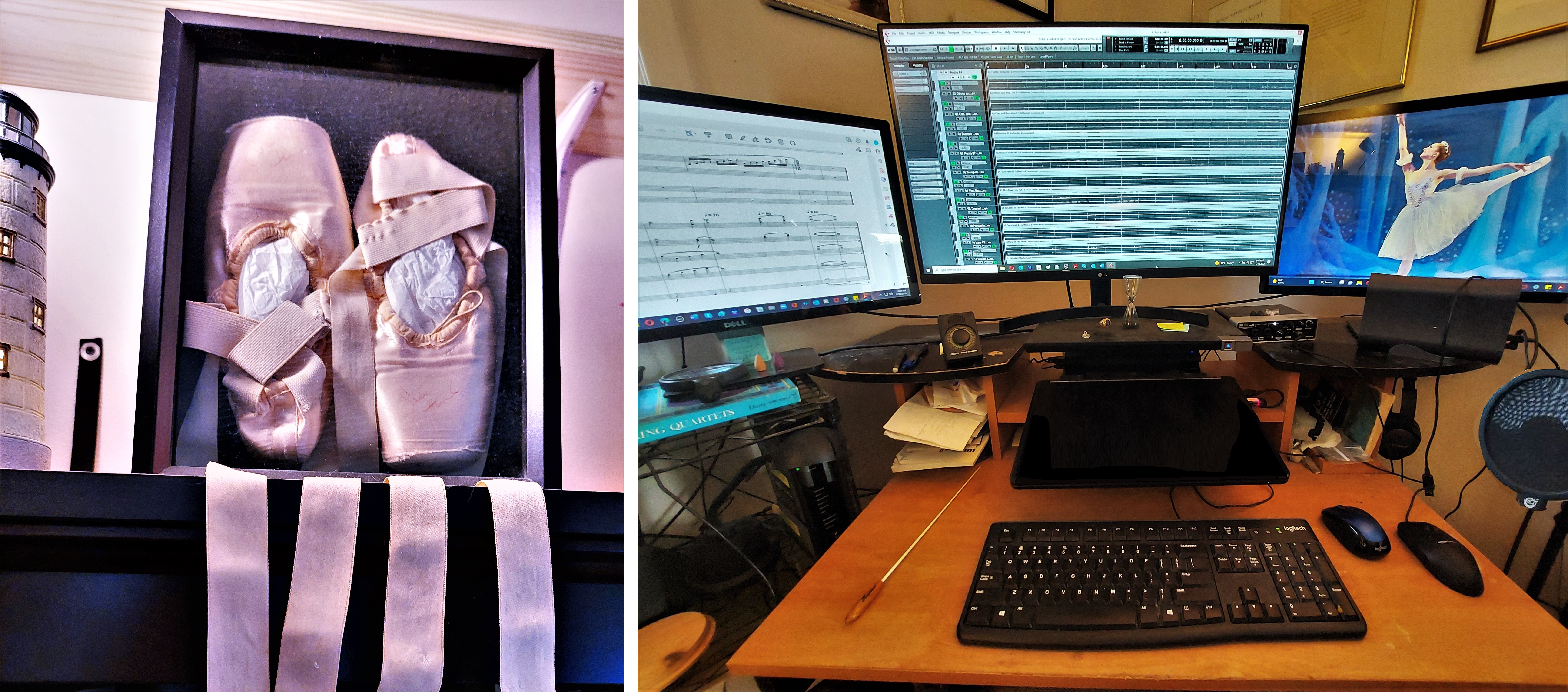 Ballet Slippers and Studio