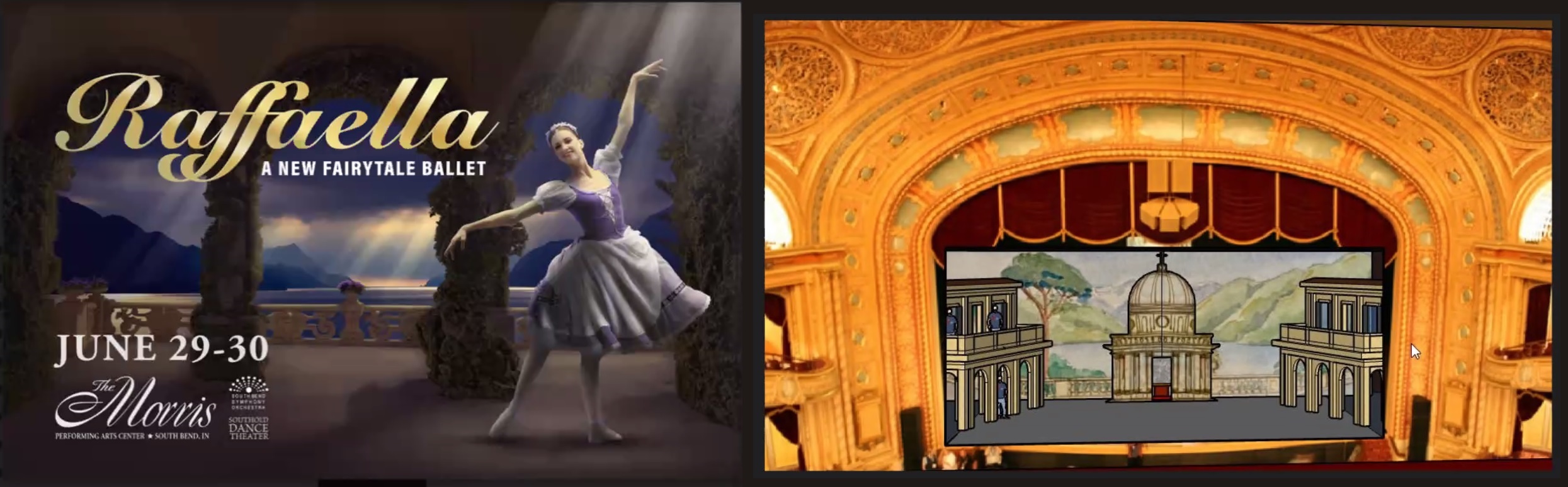 Ballet Logo and Set design